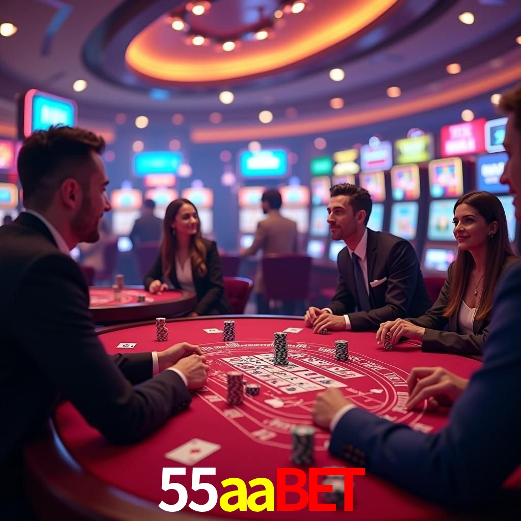Mesa de Blackjack 55aabet